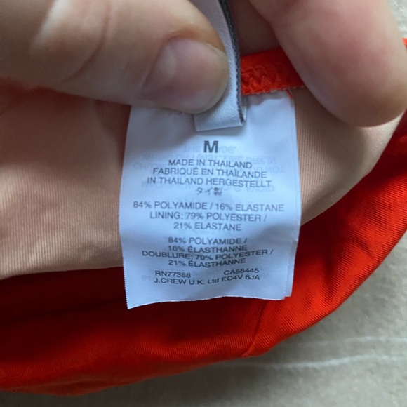 J Crew scoopback one piece NWOT - Picture 4 of 6